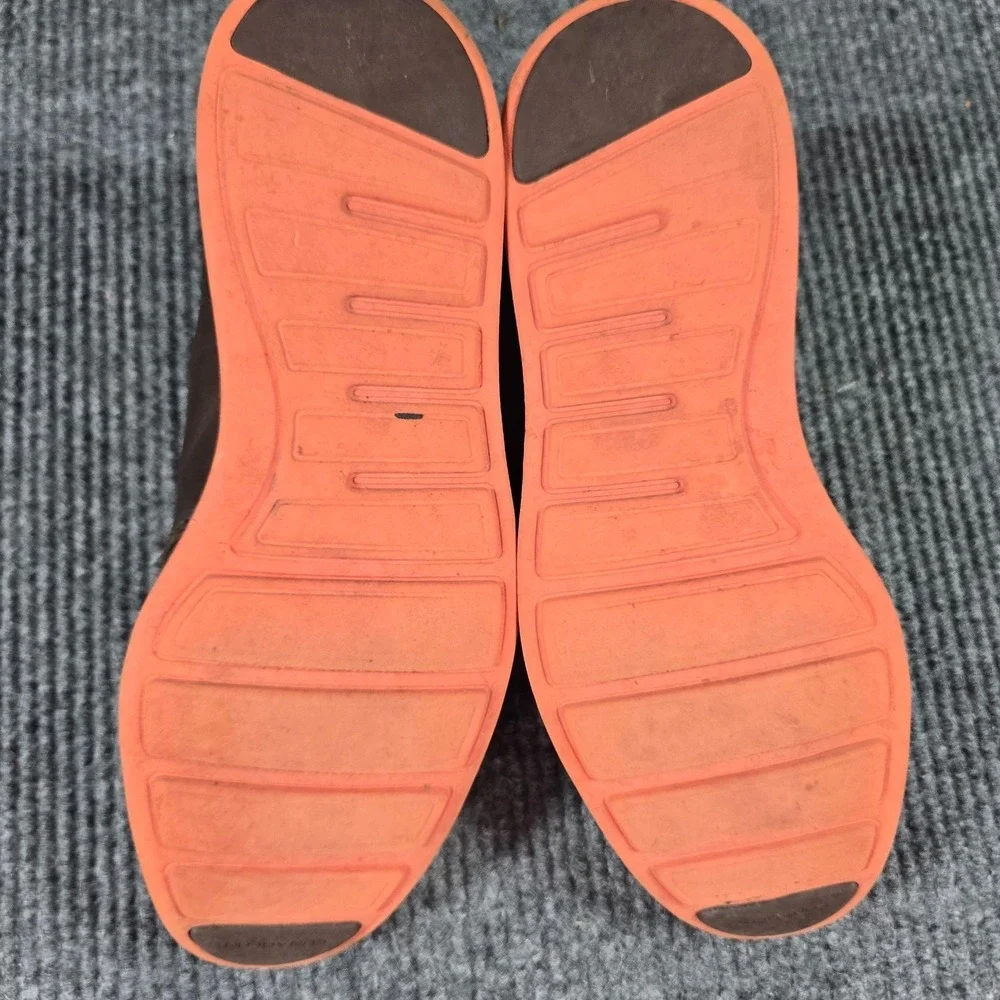 Cole Haan LunarGrand Boots Mens Size 10M Brown Leather Chukka Orange Sole